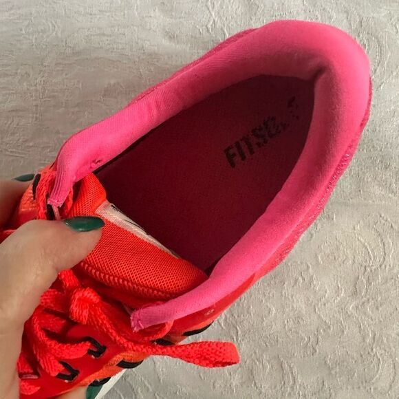 Nike Lunarstelos Sneaker 2016 Pink Orange Women’s Size 9.5 - Picture 10 of 12